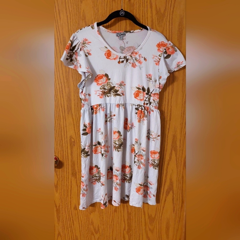 Women's floral dress